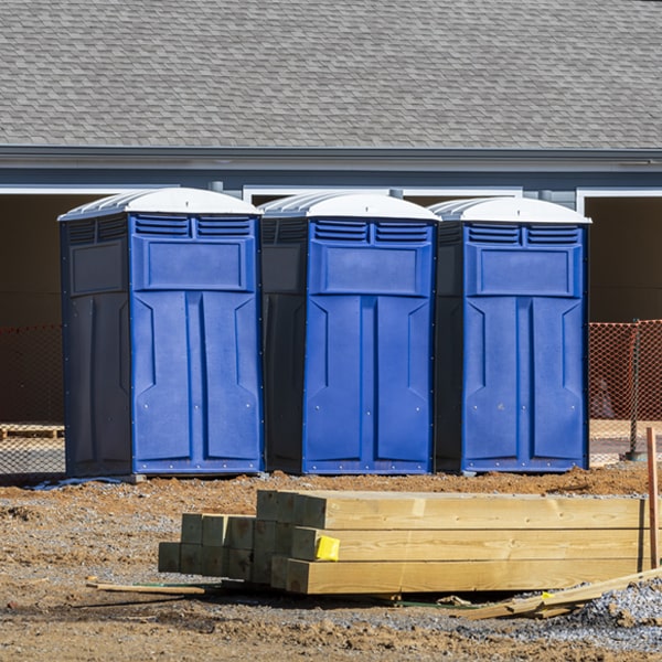 how do you dispose of waste after the porta potties have been emptied in Bausman